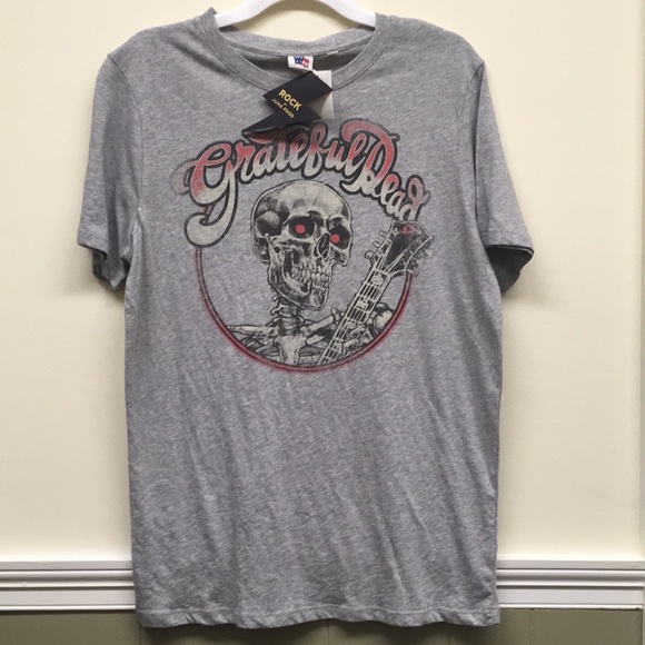 Grateful Dead Skeleton Men’s Junk Food Tee shirt - Picture 2 of 5